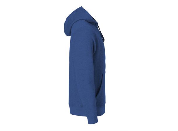 Clique Classic Hoody Blåmelert str. 3XL