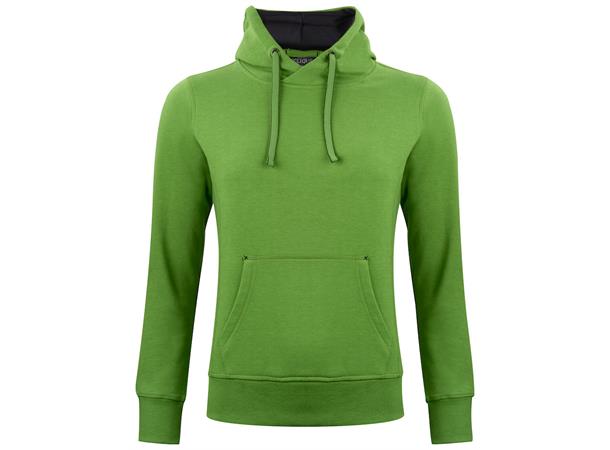 Clique Classic Hoody Dame Grønnmelert str. S