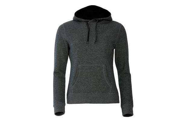 Clique Classic Hoody Dame Mørkegrå str. XL