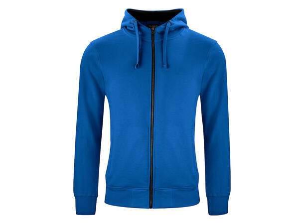 Clique Classic Hoody Full Zip Blå str. XXL