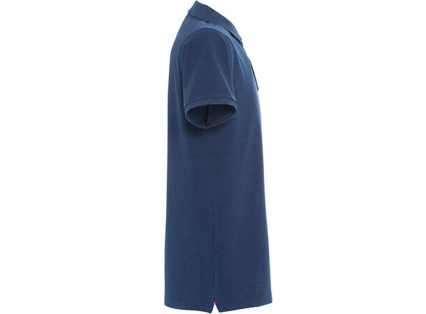 Clique Stretch Premium Polo Blåmelert str. L