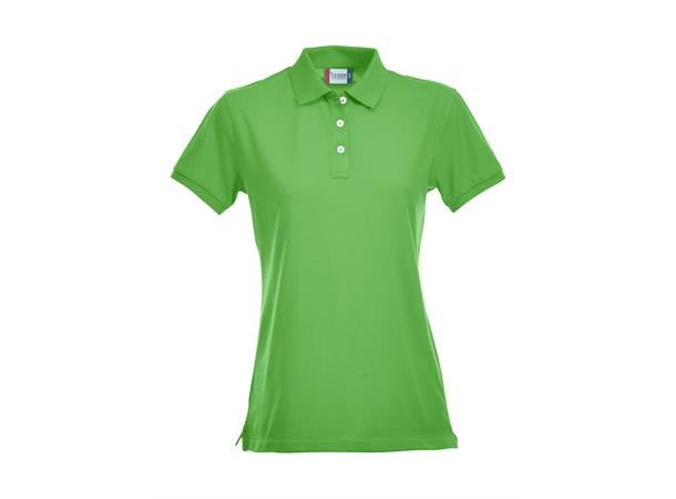 Clique Stretch Premium Polo Dame Grønn str. XXL
