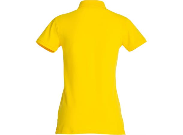 Clique Stretch Premium Polo Dame Gul str. XXL