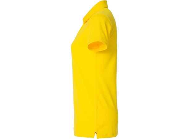Clique Stretch Premium Polo Dame Gul str. XXL