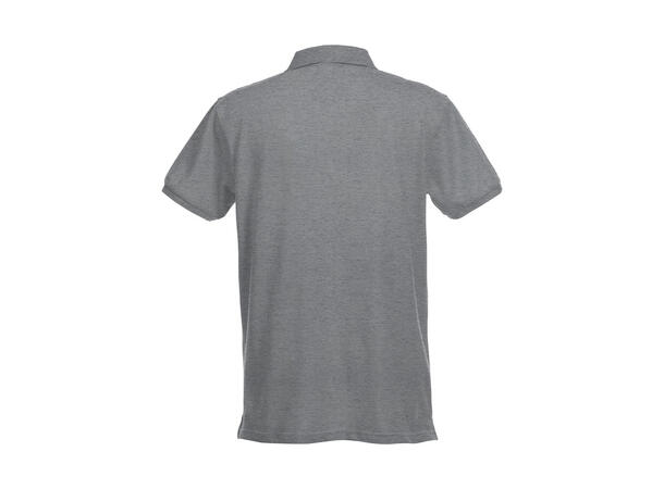 Clique Stretch Premium Polo Gråmelert str. M