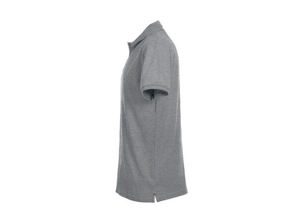 Clique Stretch Premium Polo Gråmelert str. M