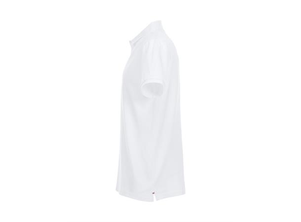 Clique Stretch Premium Polo Hvit str. XS
