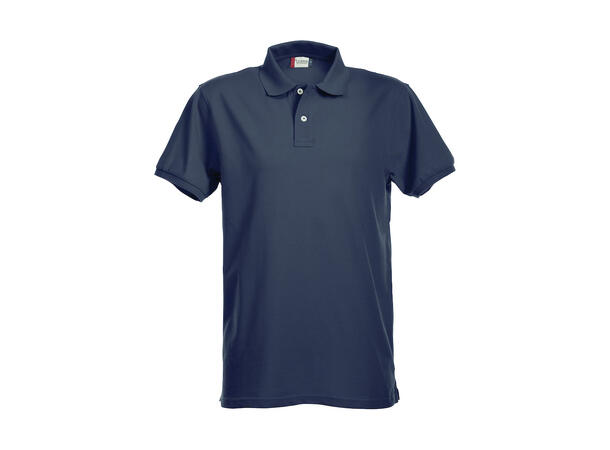 Clique Stretch Premium Polo Marineblå str. S