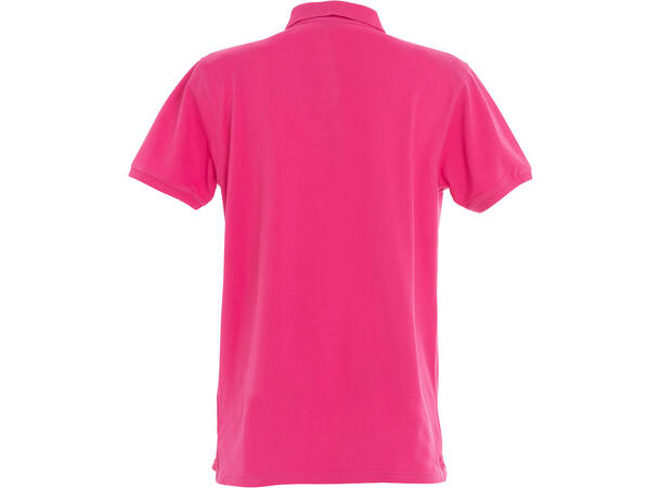 Clique Stretch Premium Polo Mørkerosa str. 3XL