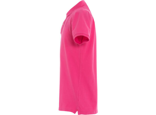 Clique Stretch Premium Polo Mørkerosa str. 3XL
