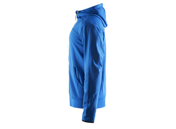 Craft Leisure Full Zip Hood M Blå str. 4XL