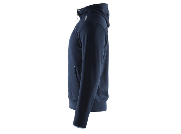 Craft Leisure Full Zip Hood M Marineblå str. 3XL