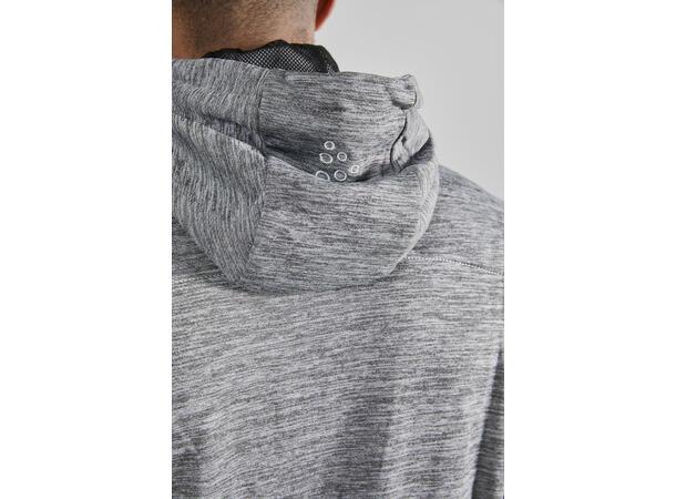 Craft Leisure Full Zip Hood M Mørkegrå str. 4XL