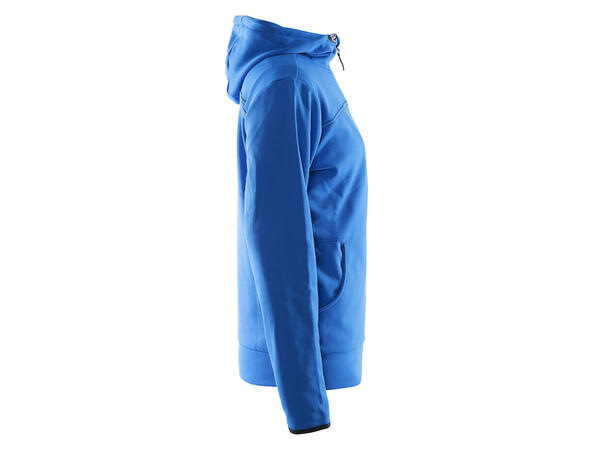 Craft Leisure Full Zip Hood W Blå str. XS