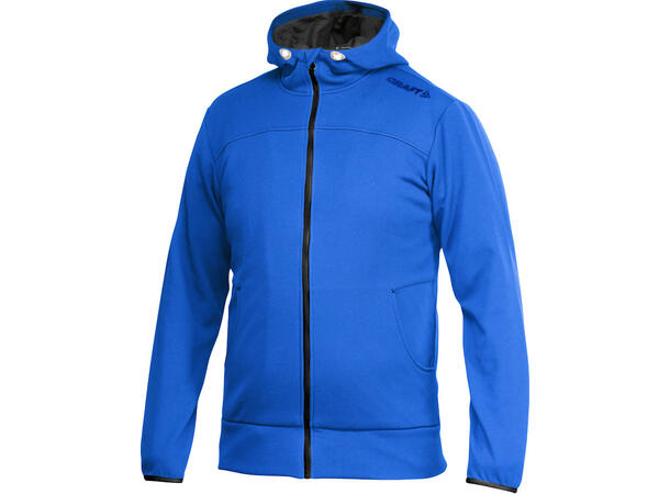 Craft Leisure Full Zip Hood W Blå str. XS