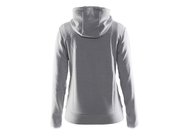 Craft Leisure Full Zip Hood W Gråmelert str. S