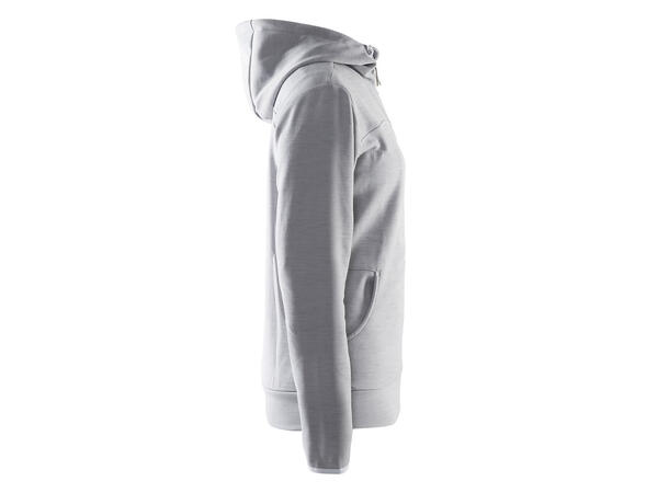 Craft Leisure Full Zip Hood W Gråmelert str. S
