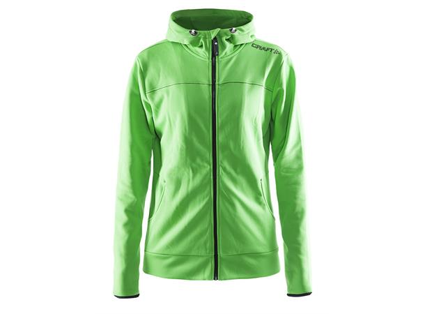 Craft Leisure Full Zip Hood W Grønn str. M