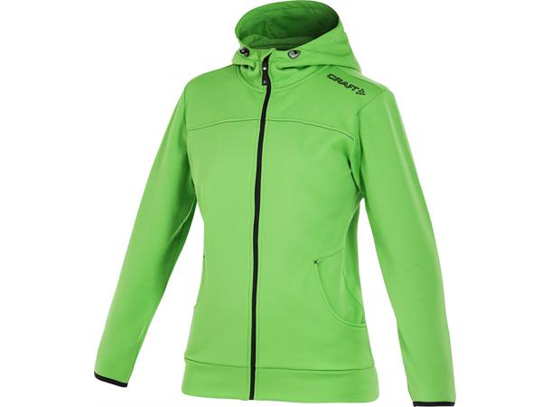 Craft Leisure Full Zip Hood W Grønn str. M