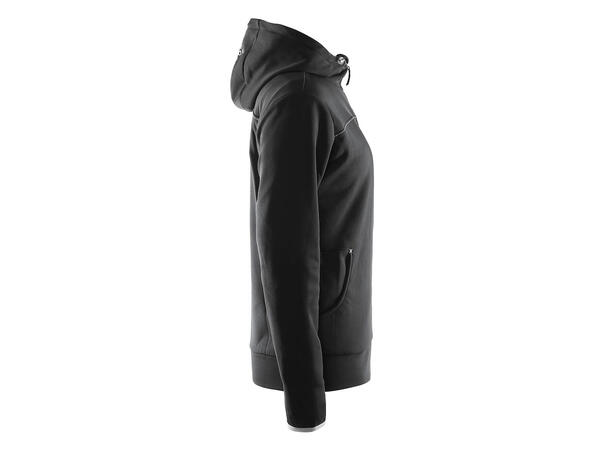 Craft Leisure Full Zip Hood W Svart str. L