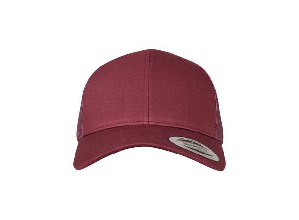 FLEXFIT FL6606 RETRO TRUCKER Maroon One size