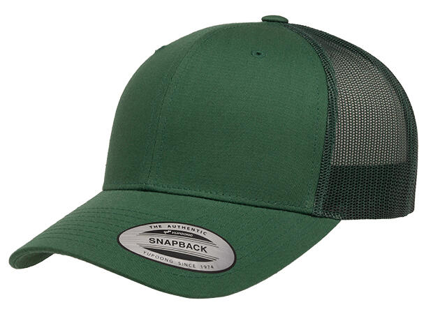 FLEXFIT FL6606 RETRO TRUCKER Vintergrønn One size