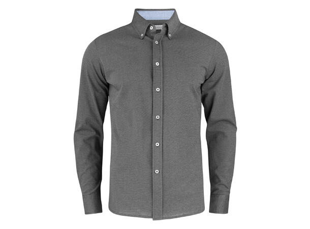 James Harvest Burlingham Jersey Skjorte Svart S