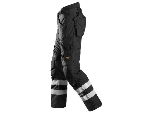 Snickers 6619 AllroundWork Vinterbukse Svart, str.5XL