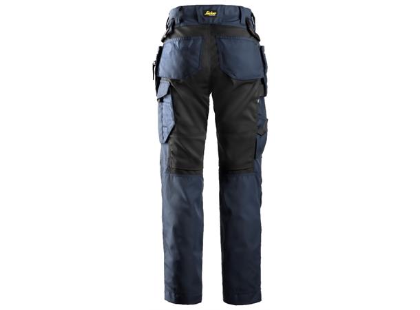 Snickers 6701 AllroundWork Arbeidsbukse Marineblå/Svart D120