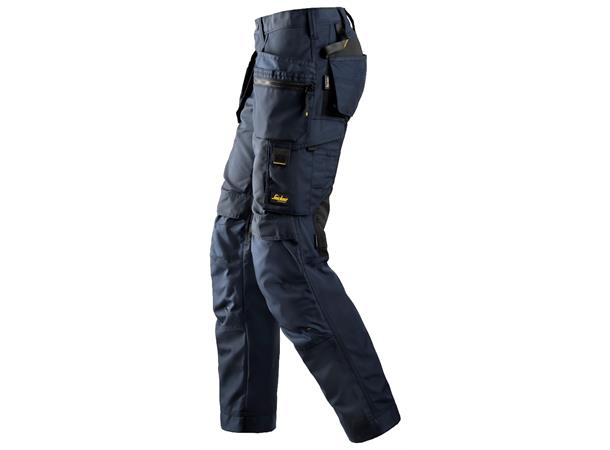 Snickers 6701 AllroundWork Arbeidsbukse Marineblå/Svart D120