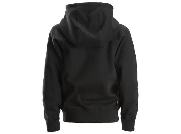 Snickers 7508 Hettejakke Svart, str.98/104 med logo for barn