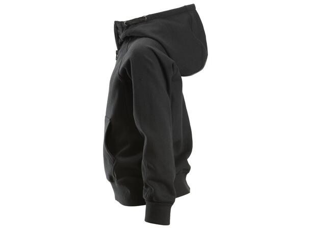 Snickers 7508 Hettejakke Svart, str.98/104 med logo for barn