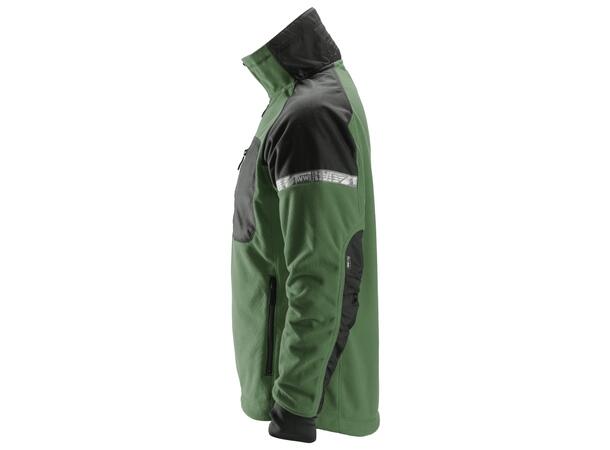 Snickers 8005 AllroundWork Fleecejakke Grønn/Svart XS