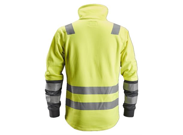 Snickers 8035 AllroundWork jakke HiVis Gul/Grå, str.XS Kl.2