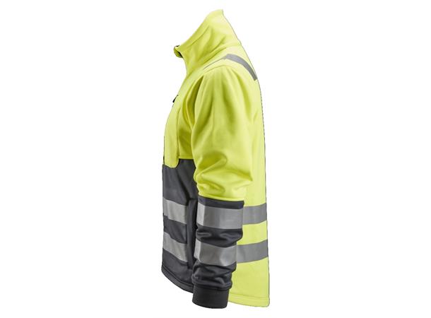 Snickers 8035 AllroundWork jakke HiVis Gul/Grå, str.XS Kl.2
