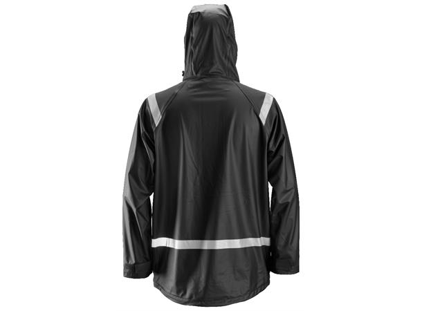 Snickers 8200 Regnjakke PU Svart, str.XS