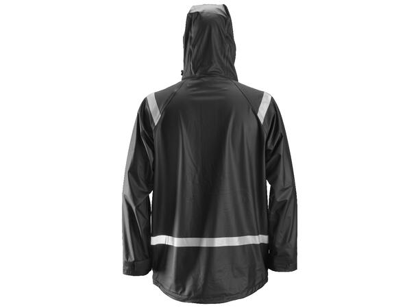Snickers 8200 Regnjakke PU Svart, str.XS