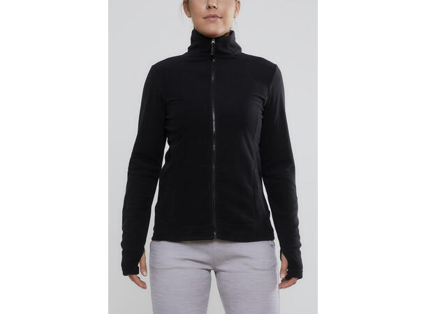 Craft Casual Fleece W Svart str. XS