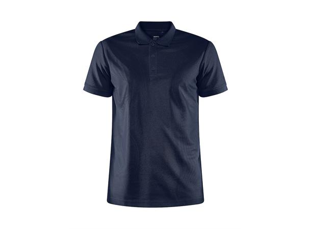 Craft Core Unify Polo Shirt M Marineblå str. L