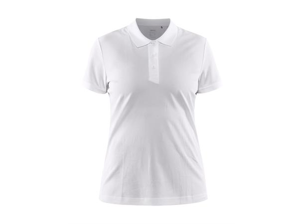 Craft Core Unify Polo Shirt W Hvit str. S