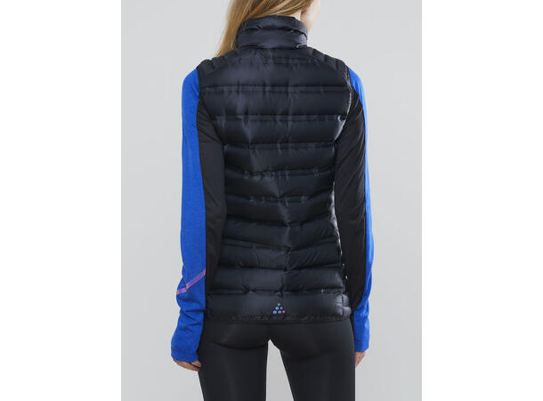 Craft Lt Down Vest W Svart str. XS