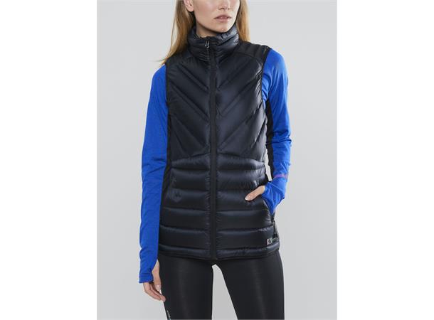 Craft Lt Down Vest W Svart str. XXL