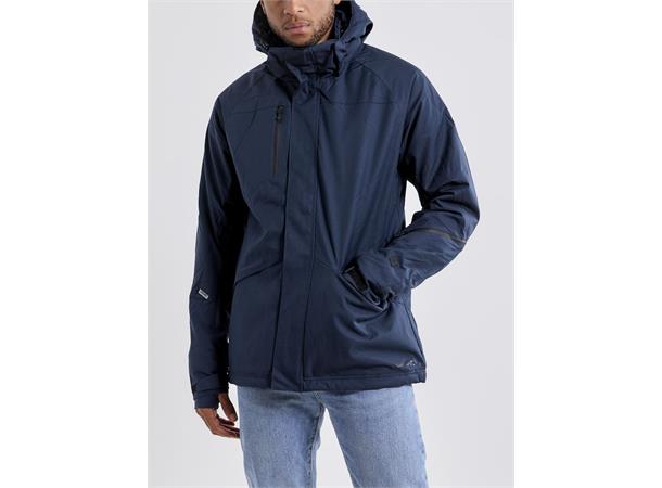 Craft Mountain Padded Jacket M Marineblå str. L