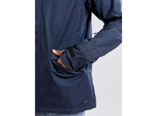 Craft Mountain Padded Jacket M Marineblå str. L