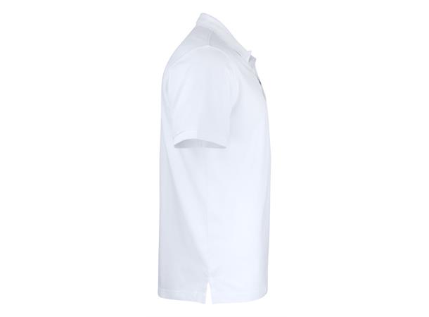 Harvest Sunset Stretch Polo Regular fit Hvit str. 4XL