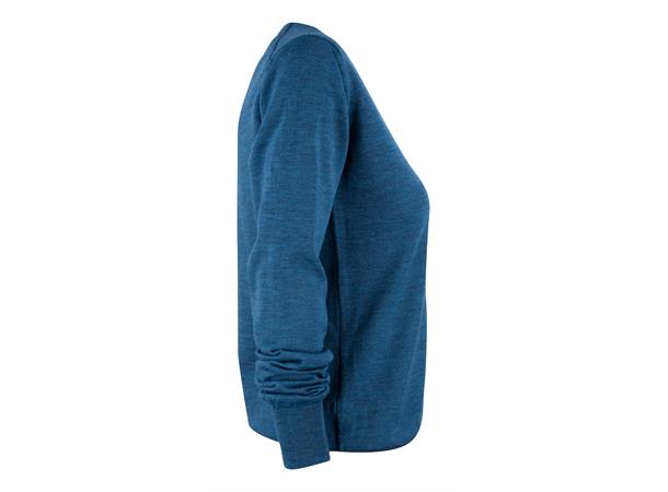 Harvest Westmore Lady merino pullover Blå str. XS