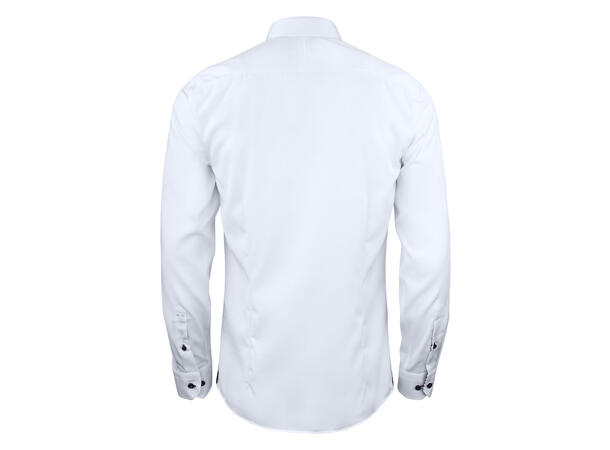 JH&Frost  Red Bow 20 Slim Fit Hvit/Blå str. XS