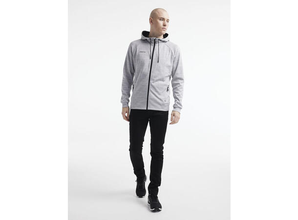 Craft Adv Unify Fz Hood M Gråmelert str. 4XL