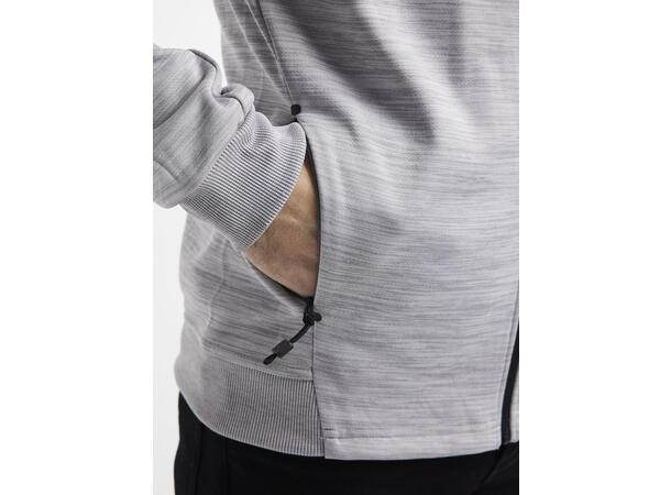 Craft Adv Unify Fz Hood M Gråmelert str. 4XL