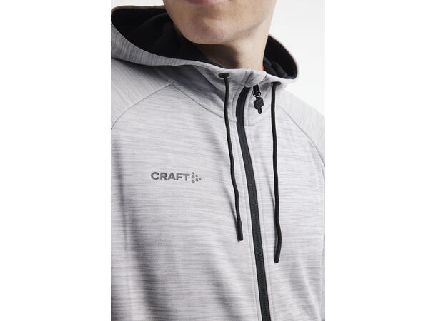Craft Adv Unify Fz Hood M Gråmelert str. 4XL